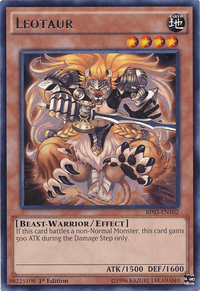 Leotaur [BP03-EN102] Rare - POKÉ JEUX