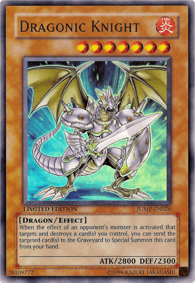 Dragonic Knight [JUMP-EN026] Ultra Rare - POKÉ JEUX