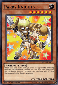 Parry Knights [MP18-EN061] Short Print - POKÉ JEUX