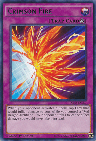 Crimson Fire [LC5D-EN080] Rare - POKÉ JEUX