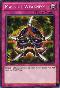 Mask of Weakness [BP02-EN174] Mosaic Rare - POKÉ JEUX