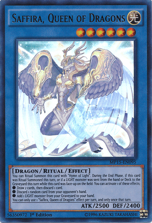 Saffira, Queen of Dragons [MP15-EN095] Ultra Rare - POKÉ JEUX
