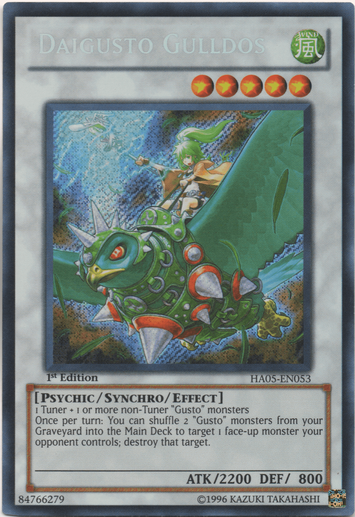 Daigusto Gulldos [HA05-EN053] Secret Rare - POKÉ JEUX