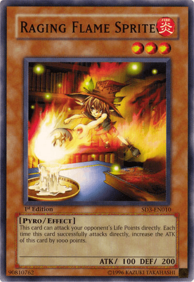 Raging Flame Sprite [SD3-EN010] Common - POKÉ JEUX
