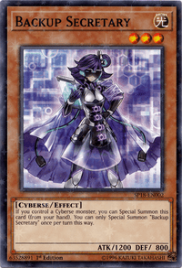 Backup Secretary [SP18-EN002] Starfoil Rare - POKÉ JEUX