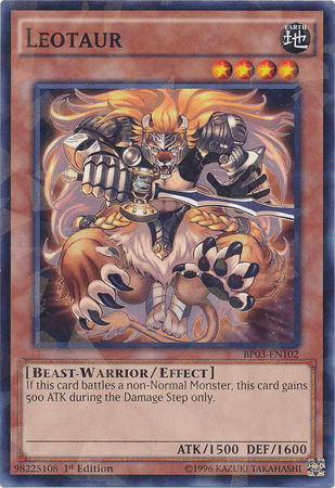 Leotaur [BP03-EN102] Shatterfoil Rare - POKÉ JEUX