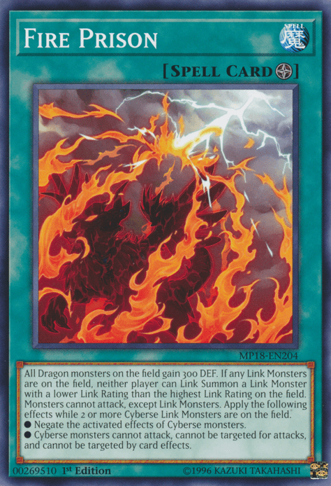 Fire Prison [MP18-EN204] Common - POKÉ JEUX