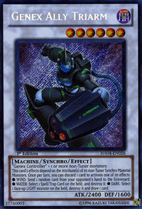 Genex Ally Triarm [HA04-EN026] Secret Rare - POKÉ JEUX