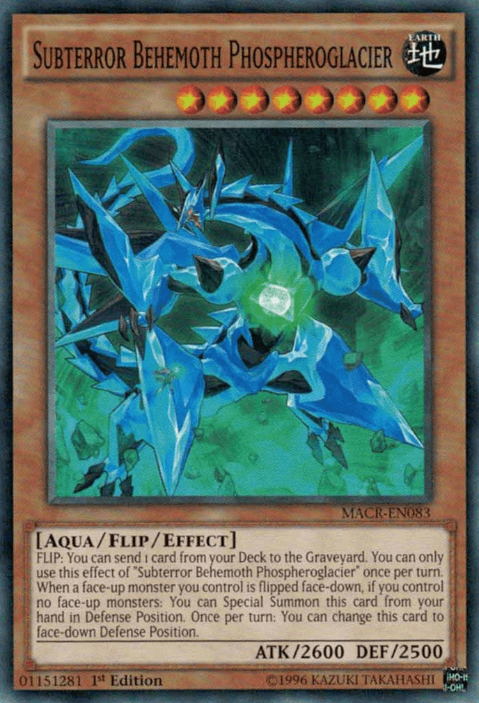 Subterror Behemoth Phospheroglacier [MACR-EN083] Common - POKÉ JEUX
