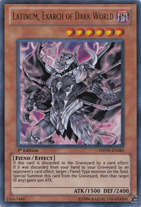Latinum, Exarch of Dark World [PHSW-EN085] Ultra Rare - POKÉ JEUX