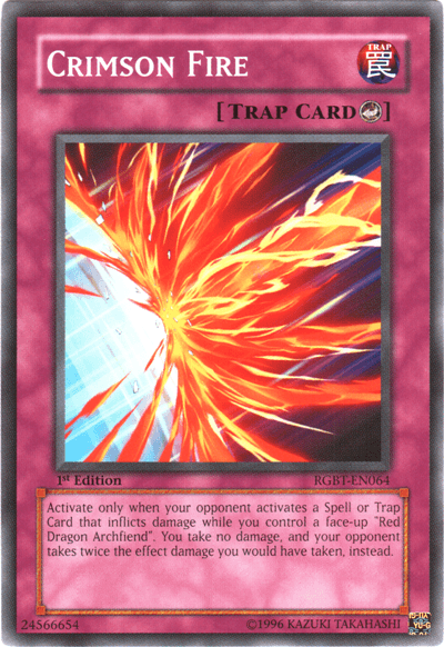 Crimson Fire [RGBT-EN064] Common - POKÉ JEUX
