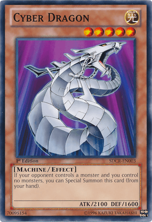 Cyber Dragon (White) [SDCR-EN003] Common - POKÉ JEUX