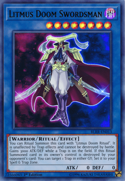 Litmus Doom Swordsman [BLRR-EN013] Ultra Rare - POKÉ JEUX