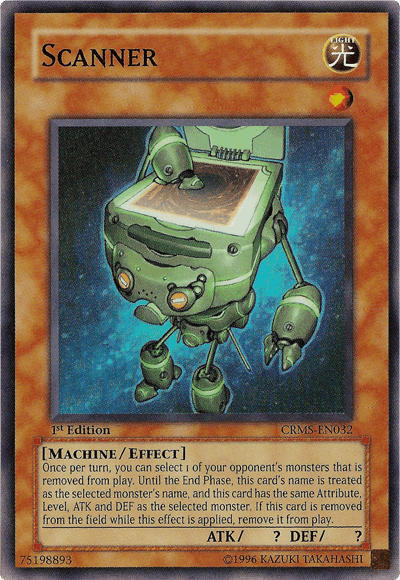 Scanner [CRMS-EN032] Super Rare - POKÉ JEUX