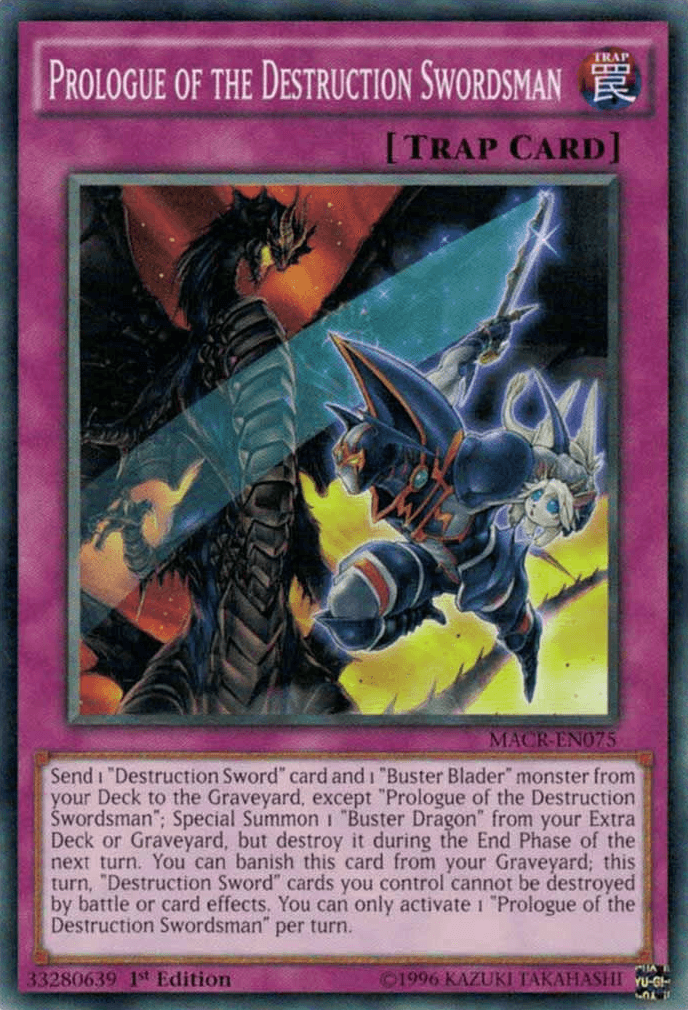 Prologue of the Destruction Swordsman [MACR-EN075] Common - POKÉ JEUX