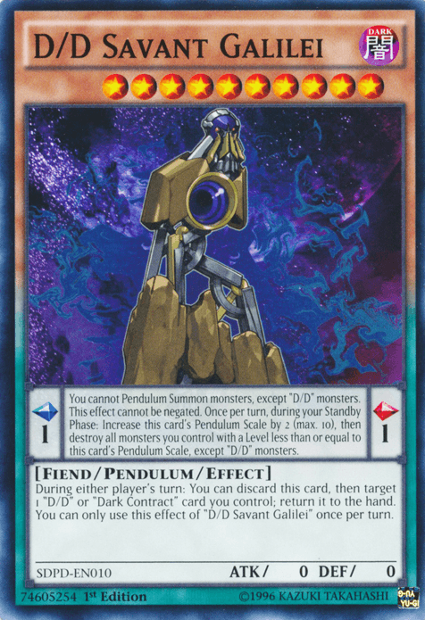 D/D Savant Galilei [SDPD-EN010] Common - POKÉ JEUX