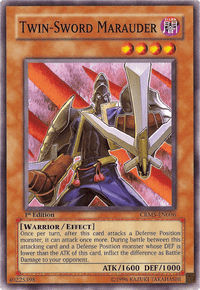 Twin-Sword Marauder [CRMS-EN006] Common - POKÉ JEUX