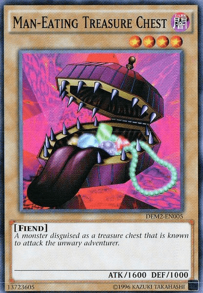 Man-Eating Treasure Chest [DEM2-EN005] Common - POKÉ JEUX