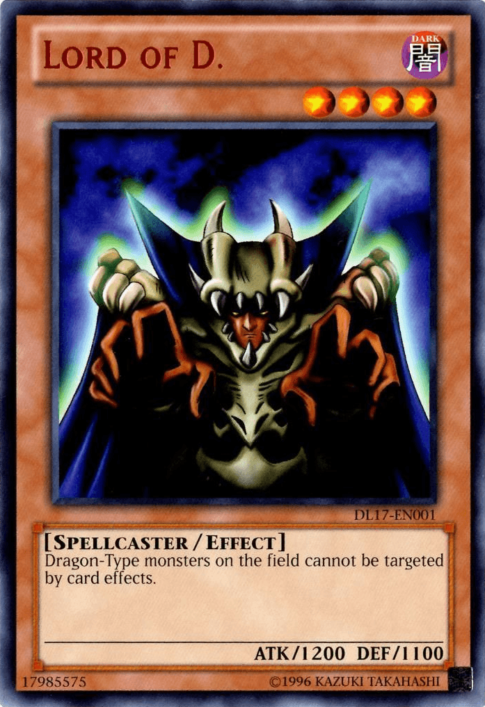 Lord of D. (Red) [DL17-EN001] Rare - POKÉ JEUX