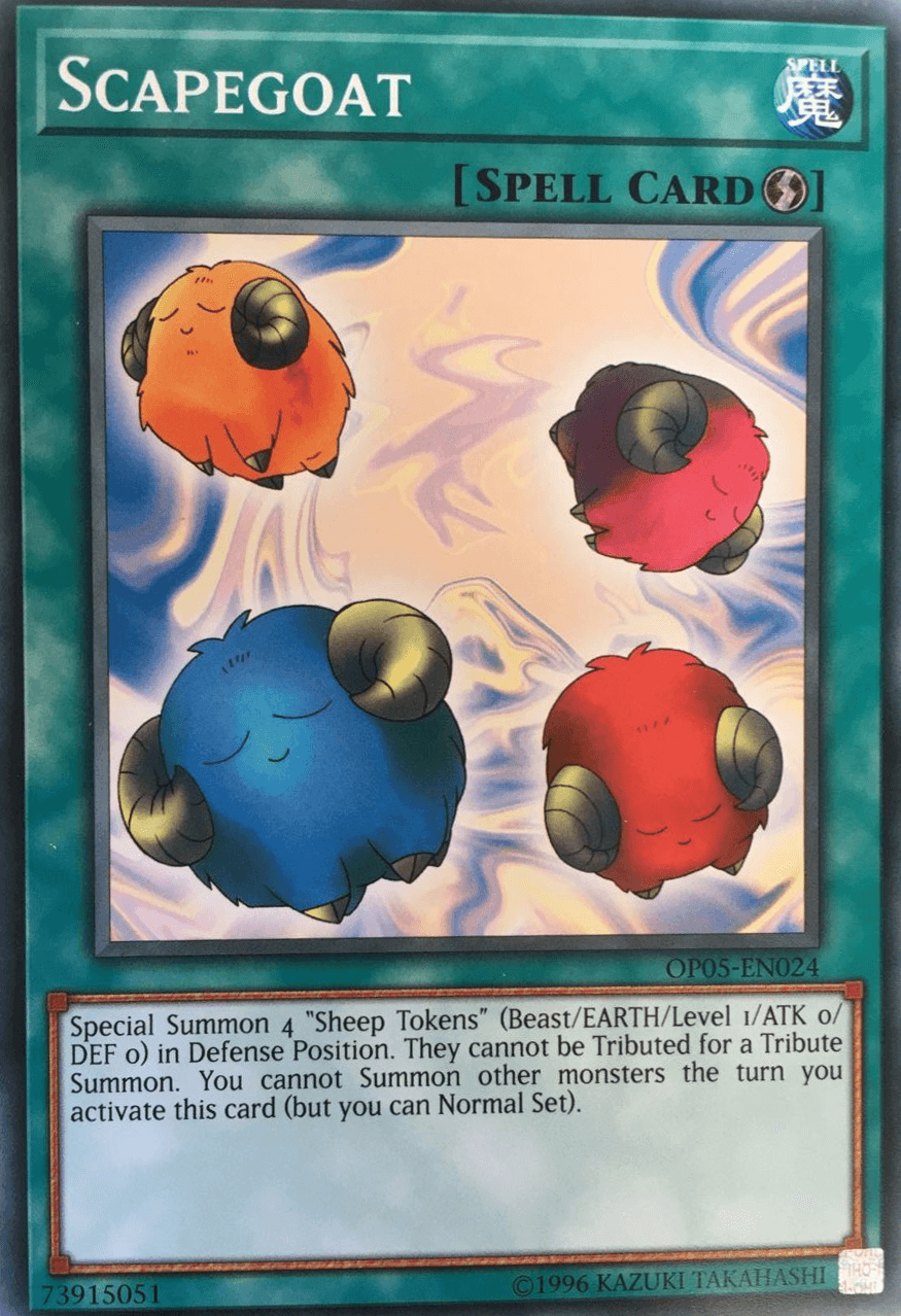Scapegoat [OP05-EN024] Common - POKÉ JEUX