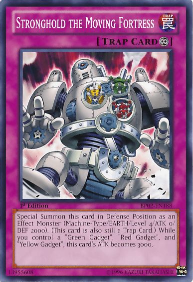 Stronghold the Moving Fortress [BP02-EN188] Mosaic Rare - POKÉ JEUX