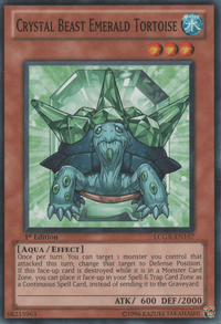 Crystal Beast Emerald Tortoise [LCGX-EN157] Common - POKÉ JEUX