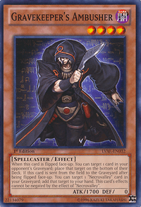 Gravekeeper's Ambusher [LVAL-EN032] Common - POKÉ JEUX