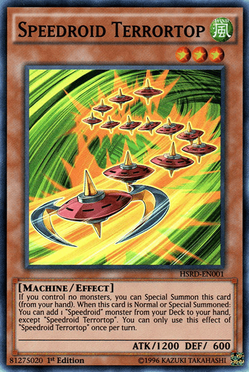 Speedroid Terrortop [HSRD-EN001] Super Rare - POKÉ JEUX