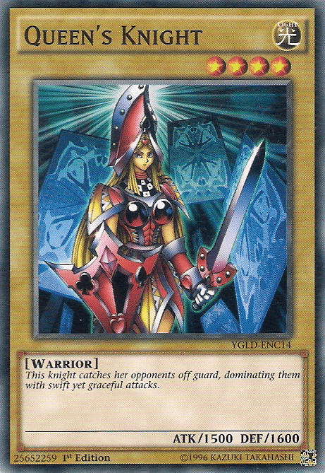 Queen's Knight [YGLD-ENC14] Common - POKÉ JEUX