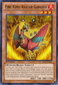 Fire King Avatar Garunix [LTGY-EN034] Common - POKÉ JEUX