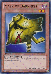 Mask of Darkness [BP01-EN172] Starfoil Rare - POKÉ JEUX