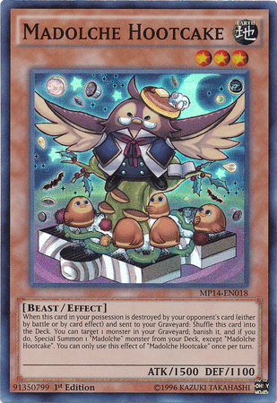 Madolche Hootcake [MP14-EN018] Super Rare - POKÉ JEUX