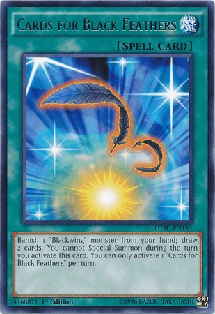 Cards for Black Feathers [LC5D-EN139] Rare - POKÉ JEUX