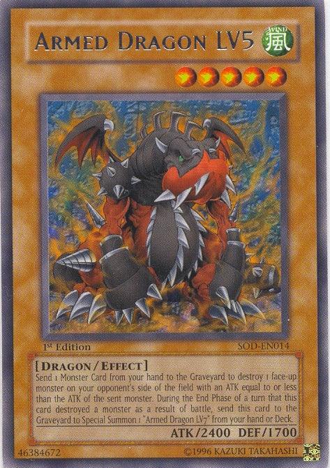 Armed Dragon LV5 [SOD-EN014] Rare - POKÉ JEUX