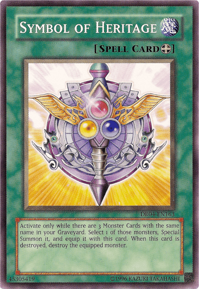 Symbol of Heritage [DR04-EN163] Common - POKÉ JEUX