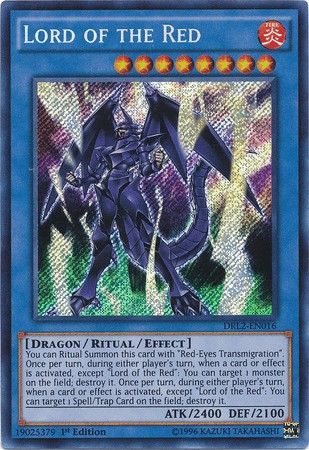 Lord of the Red [DRL2-EN016] Secret Rare - POKÉ JEUX