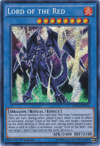 Lord of the Red [DRL2-EN016] Secret Rare - POKÉ JEUX
