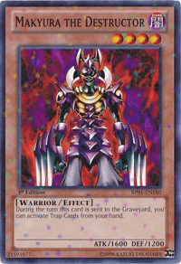 Makyura the Destructor [BP01-EN180] Starfoil Rare - POKÉ JEUX