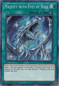 Majesty with Eyes of Blue [LCKC-EN031] Secret Rare - POKÉ JEUX