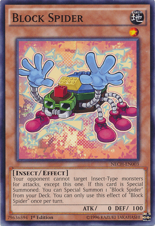 Block Spider [NECH-EN003] Common - POKÉ JEUX