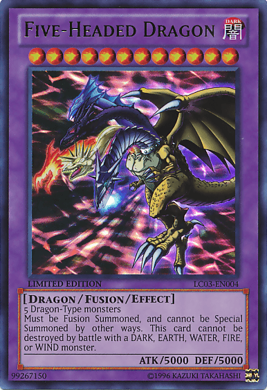 Five-Headed Dragon [LC03-EN004] Ultra Rare - POKÉ JEUX