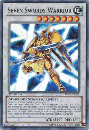 Seven Swords Warrior [SP13-EN048] Starfoil Rare - POKÉ JEUX