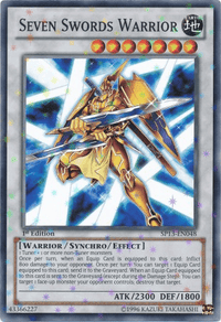 Seven Swords Warrior [SP13-EN048] Starfoil Rare - POKÉ JEUX