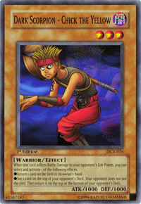 Dark Scorpion - Chick the Yellow [DCR-026] Common - POKÉ JEUX