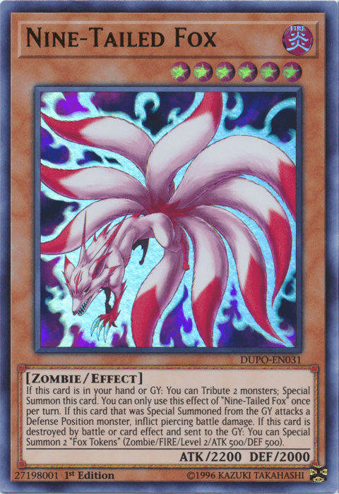 Nine-Tailed Fox [DUPO-EN031] Ultra Rare - POKÉ JEUX