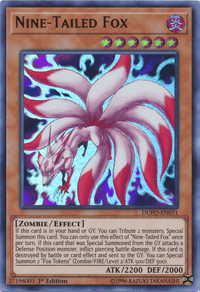 Nine-Tailed Fox [DUPO-EN031] Ultra Rare - POKÉ JEUX