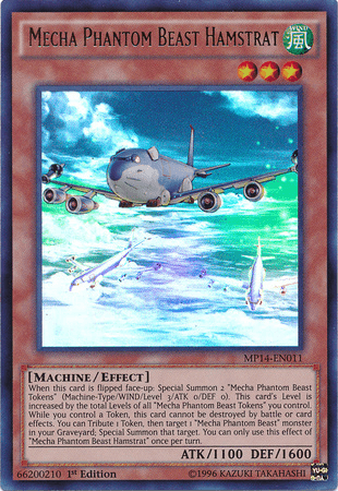Mecha Phantom Beast Hamstrat [MP14-EN011] Ultra Rare - POKÉ JEUX