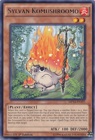 Sylvan Komushroomo [MP14-EN197] Rare - POKÉ JEUX