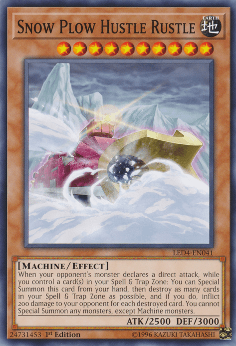 Snow Plow Hustle Rustle [LED4-EN041] Common - POKÉ JEUX