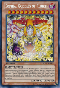 Sophia, Goddess of Rebirth [HA07-EN055] Secret Rare - POKÉ JEUX